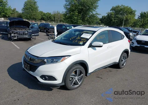 2021 Honda Hr-V Awd Ex from USA, damaged, VIN 3CZRU6H5XMM714309